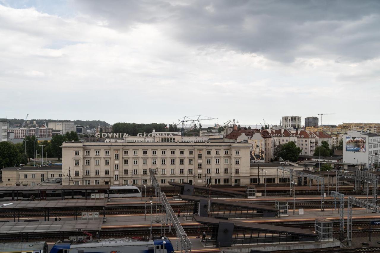Apartamenty Przystanek Morska Gdynia Buitenkant foto
